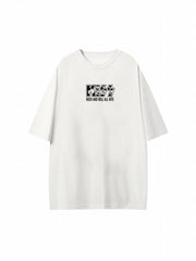 Letter & Rock Band Printed Casual Top Summer T Shirt Women's Clothing