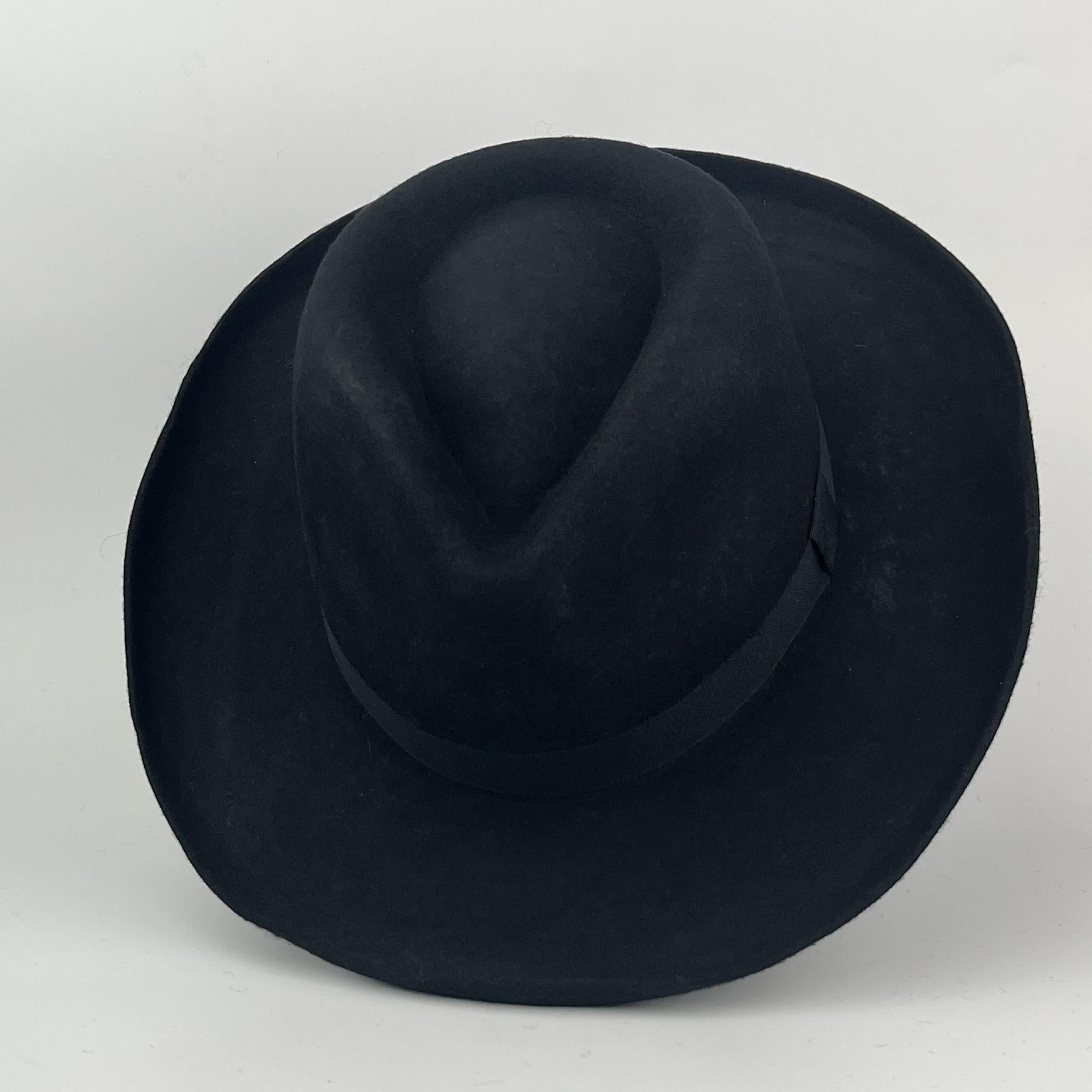 Brown Fedora Hats Jazz Hat with Big Brim Water for Men and Women