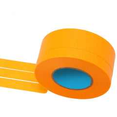 Yellow Beauty Pattern Paper Tape Spray Paint Masking Paper 40m