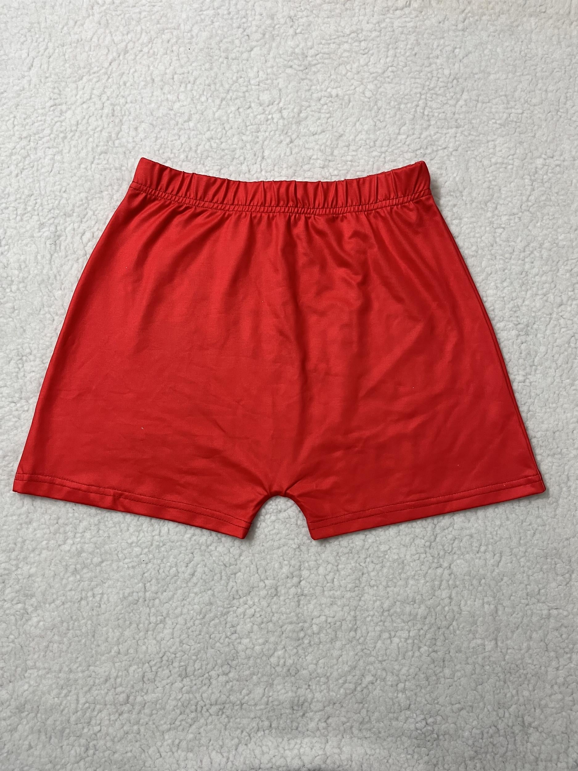 Funny Letter Print Shorts Sexy Butt Lifting Summer Women's Clothing