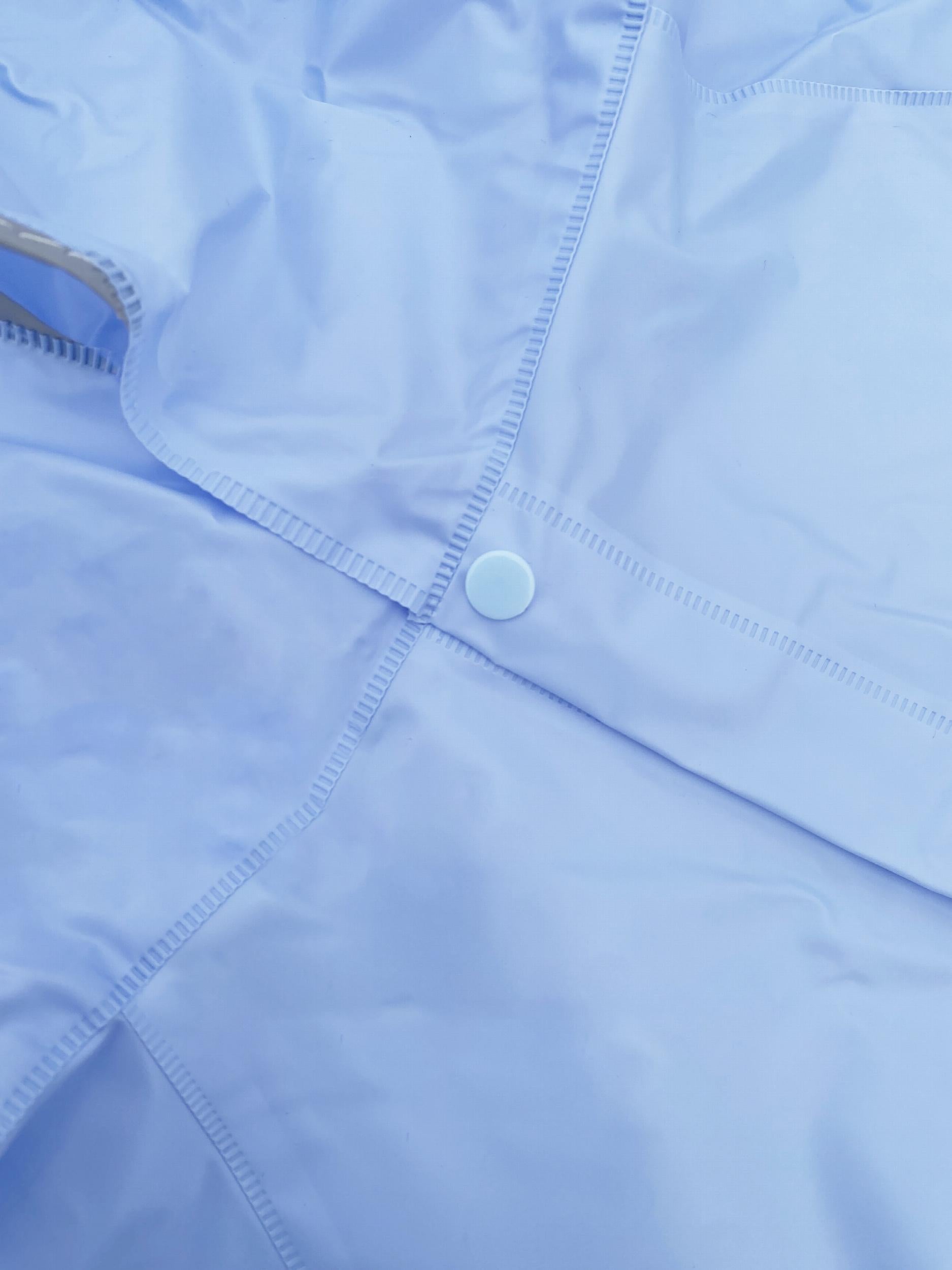 Bunny Graphic PVC Long Sleeve Raincoat For Kids