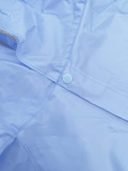 Bunny Graphic PVC Long Sleeve Raincoat For Kids