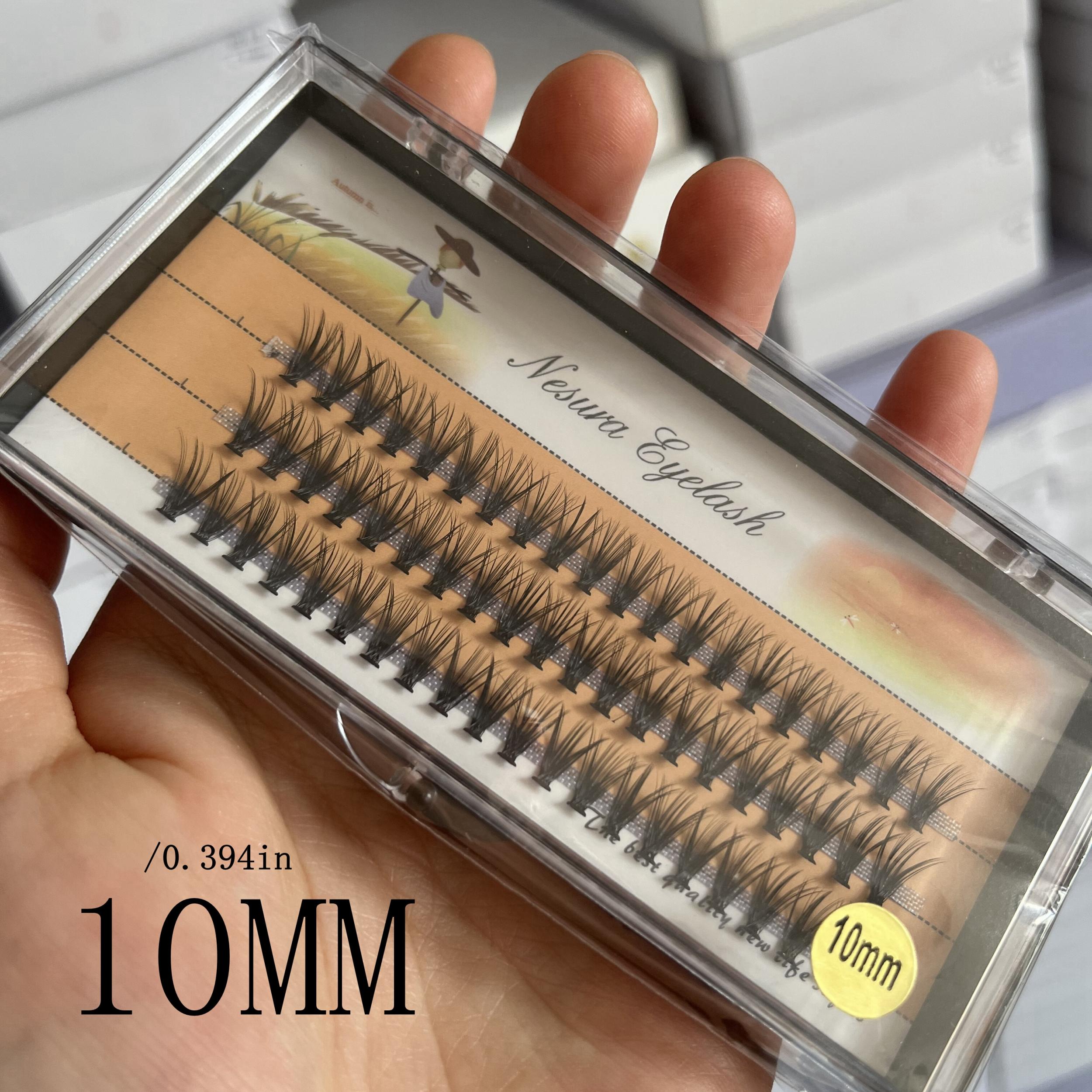 20D 0.07C Long Cluster Lashes 8-14mm Easy DIY Faux Mink Eye Makeup