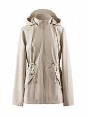 Women's Waterproof Windbreaker Raincoat Outdoor Hooded Jacket