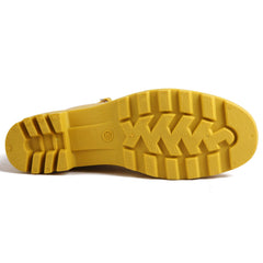 PVC Buckle Decor Non Slip Rain Boots Waterproof Lightweight