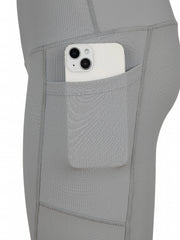 High Waist Yoga Short Slim Fit With Pocket