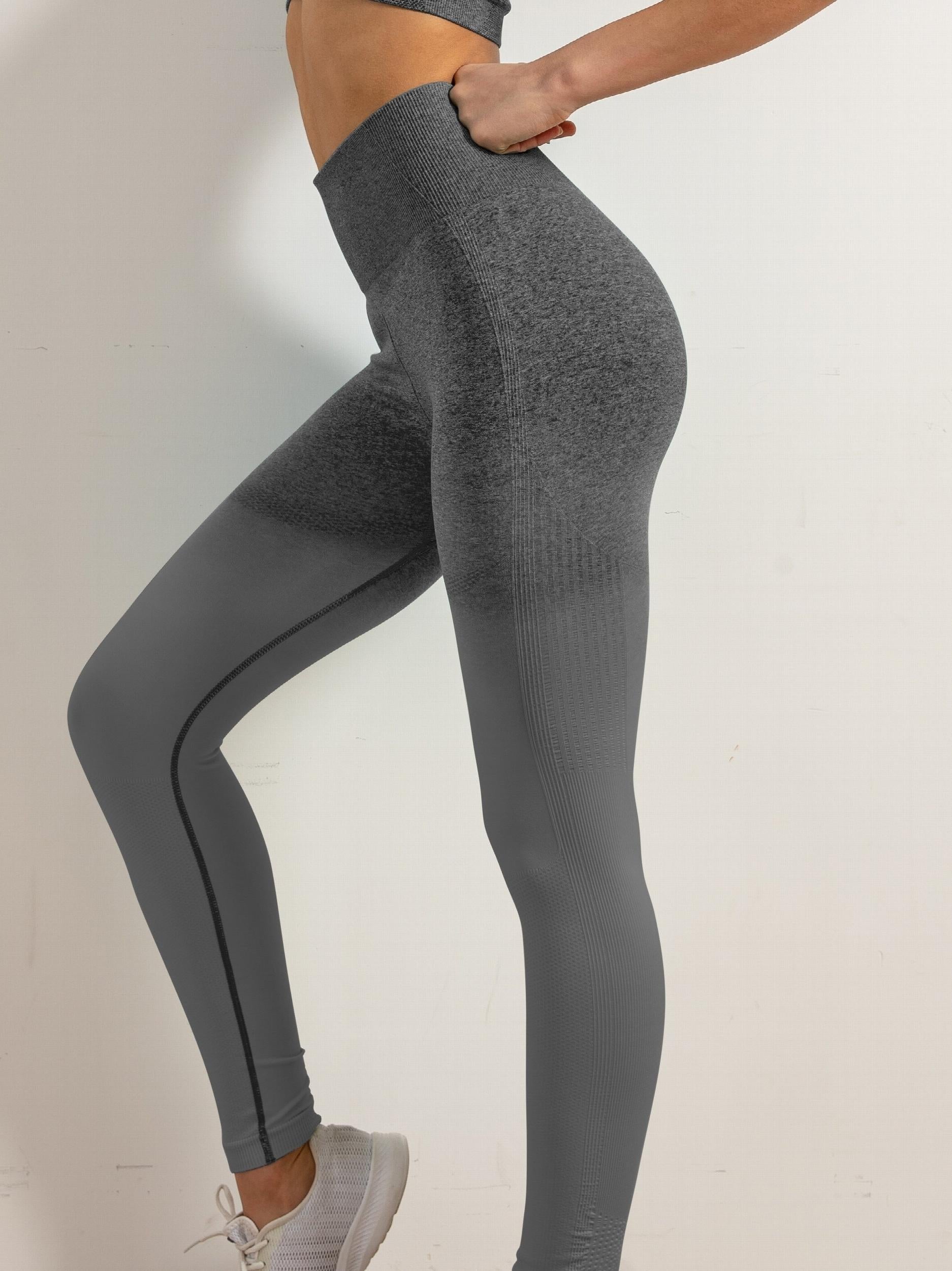 Women's Seamless Hip Lifting Yoga Leggings
