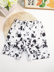 Boys Tie Dye Doodle Shorts Swim Trunks for Summer Fun