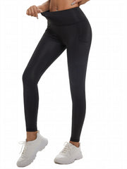 Women's Butt Lifting Yoga Pants Slim Fit Solid Comfy Trousers