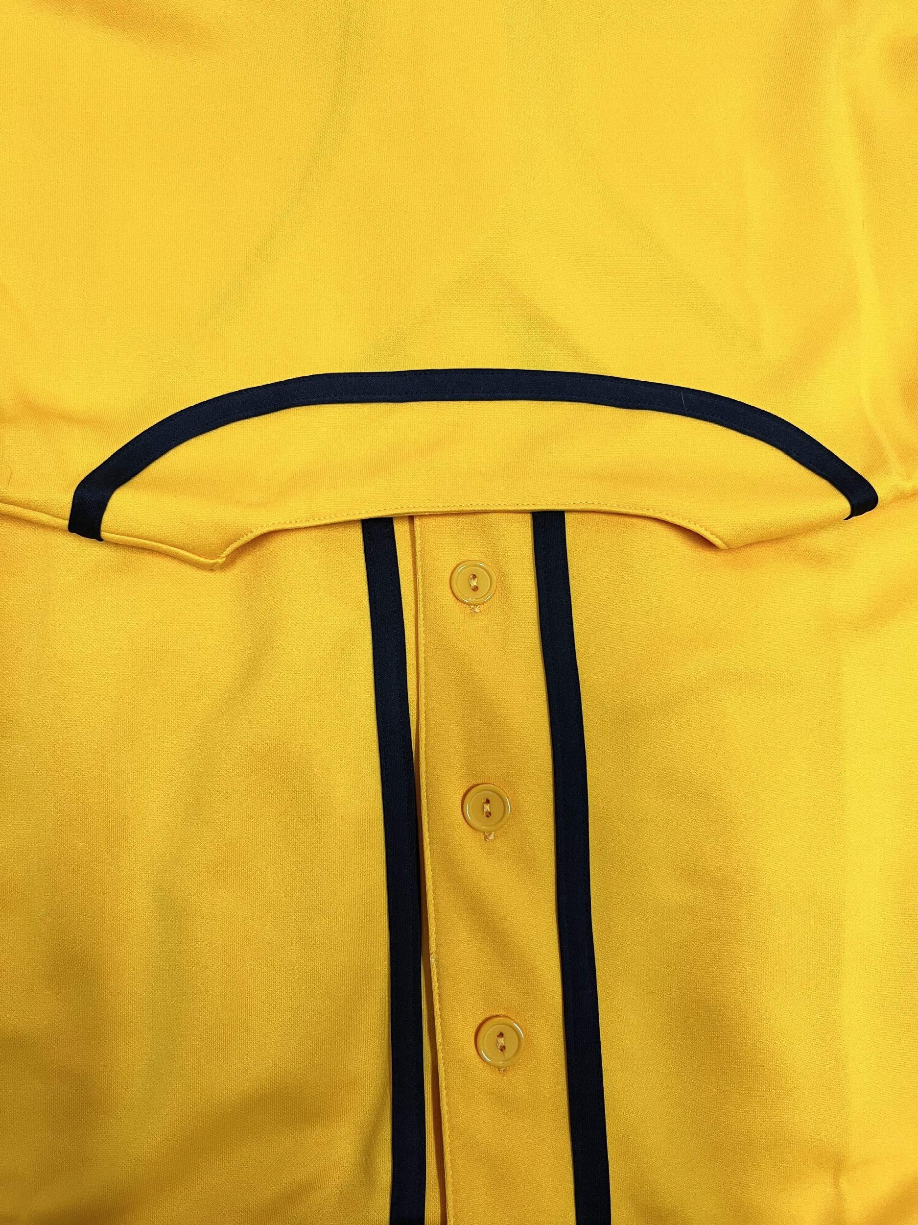 Men's Baseball Jersey Retro Classic Baseball Shirt Breathable Sports Uniform