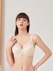 Lace Push Up Bra Comfortable & Breathable Women's Lingerie