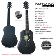 TG100MAX PLUS VI DARK KNIGHT Travel Guitar