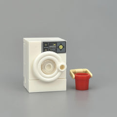 Small Particle Washing Machine Scene Accessory DIY Creative City Kitchen