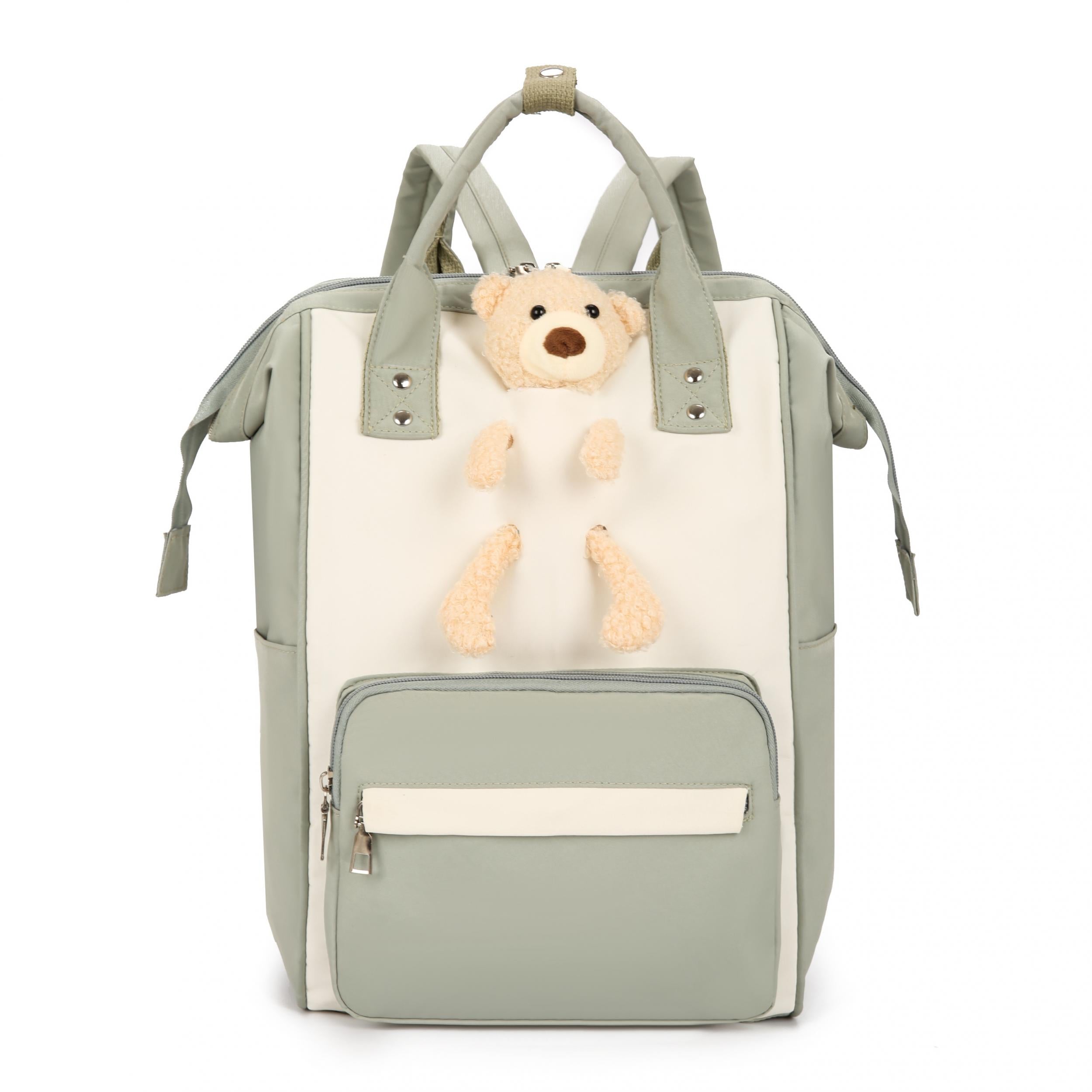 Bear Mommy Bag Large Capacity Waterproof Backpack