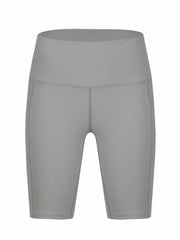High Waist Yoga Short Slim Fit With Pocket