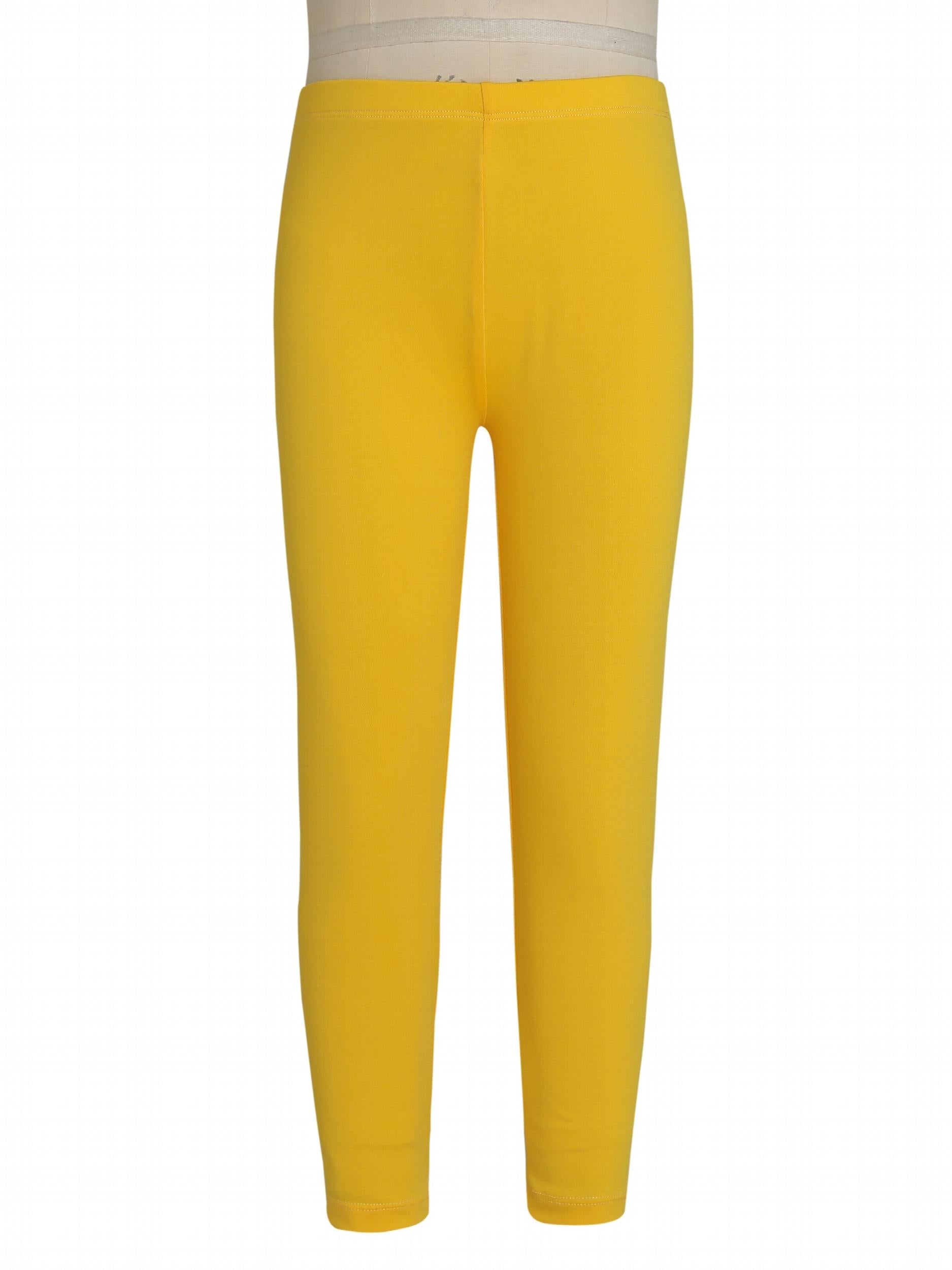 Girls High-Waist Leggings Stretch Pants