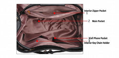 PU Leather Women Backpack School Bags For Teenagers Girls
