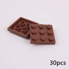30pcs 3x3 Low Brick Building Blocks MOC 11212 6 Vibrant Colors