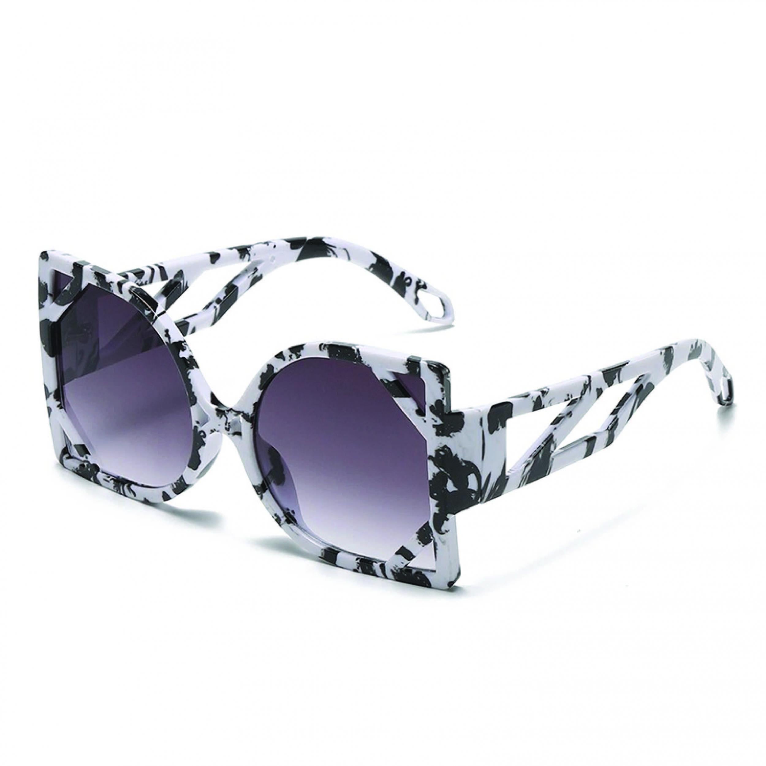 Y2K Cat Eye Sunglasses Oversized Gradient Glasses UV400