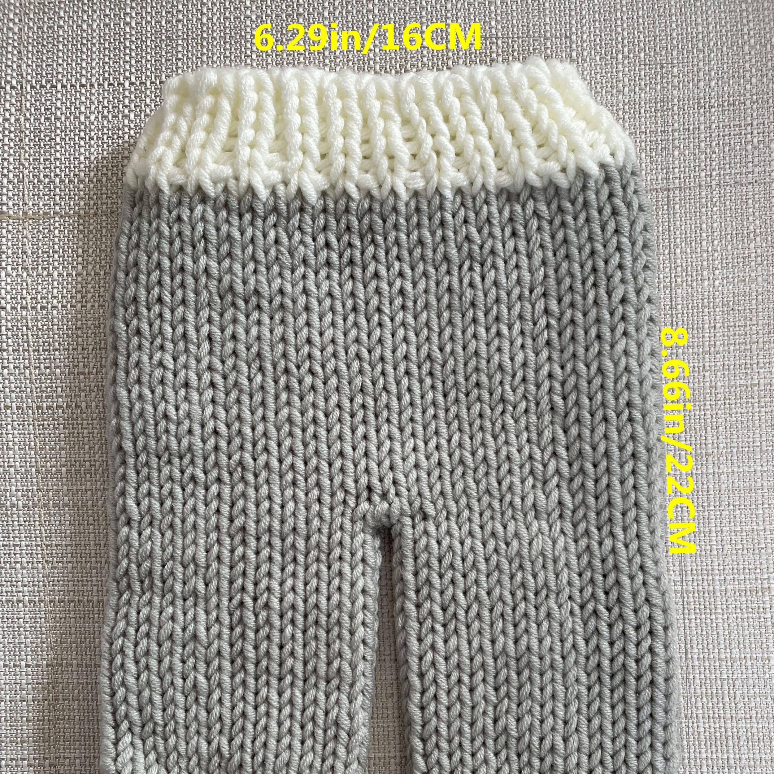 Newborn Baby Cartoon Hat Set Crochet Knitted Beanie Cap