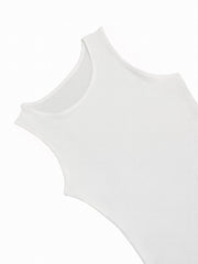 3 Pack Crew Neck Bodysuit Set Solid Sleeveless