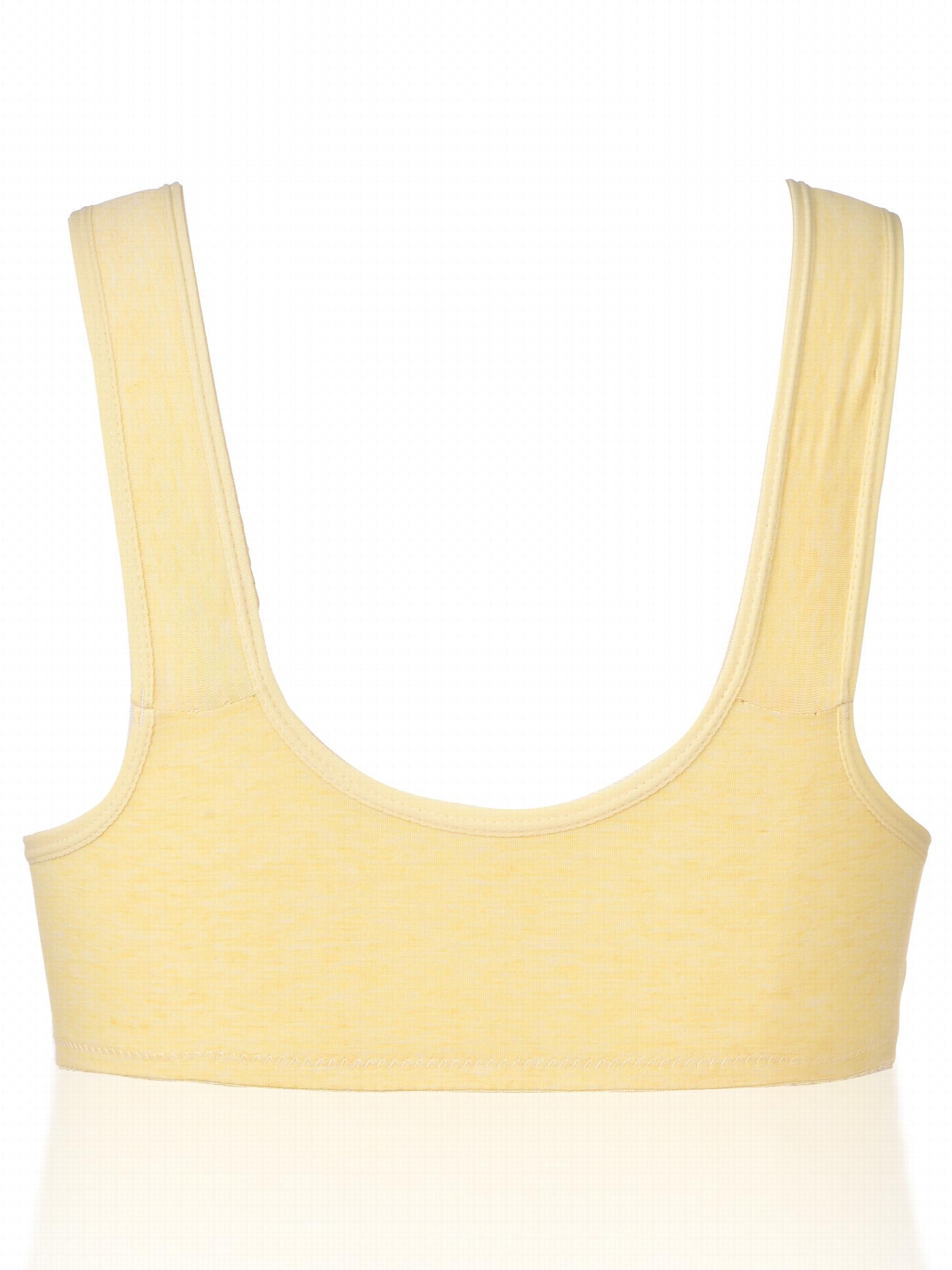 Floral Print Front Closure Wireless Comfort Bra