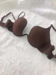 Solid T Shirt Bra Comfy Push Up Bra Women's Lingerie