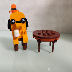 Yellow Dog Afternoon Tea Building Blocks Set with Table & Chairs