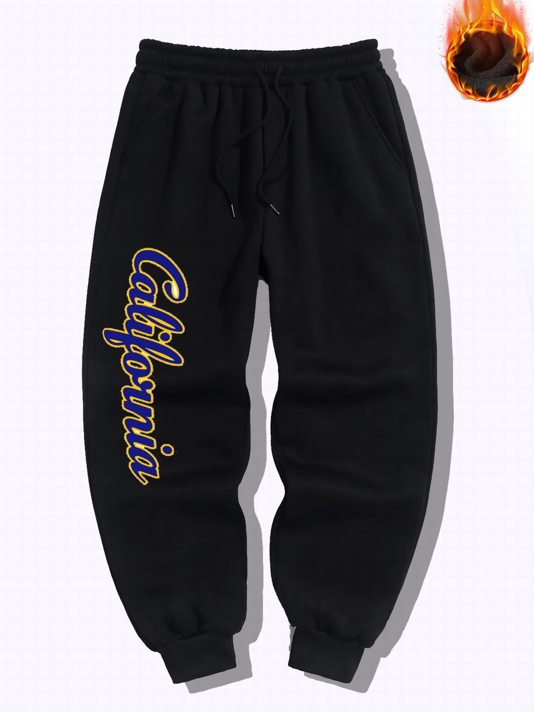 Men's Pattern Print Casual Sweatpants