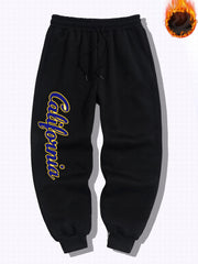 Men's Pattern Print Casual Sweatpants