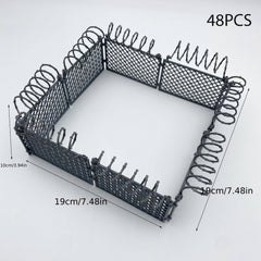 ABS Wire Mesh Barrier Building Block Accessory for DIY Projects