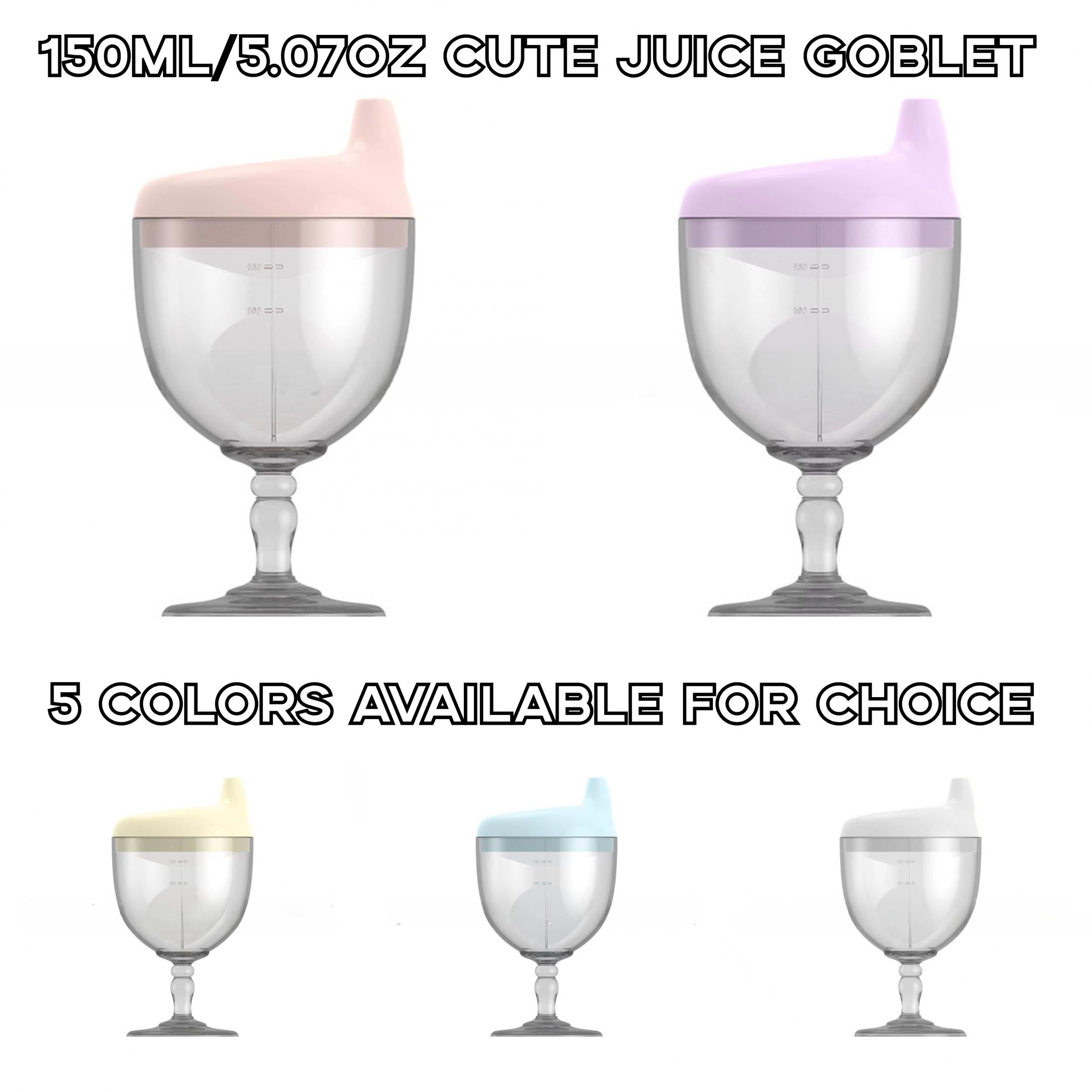 150ml Camping Plastic Goblet Portable Small Wine Cup Juice Cup