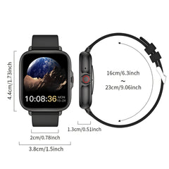 83 inch Touch Screen Sports Smart Watch Wireless Calls Messages Dial Wallpaper