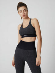 Seamless Top Pant Yoga Set Tight Hip High Waist Yoga Suit