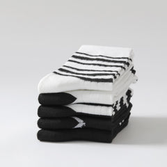 5 Pairs Striped Socks Casual Comfy All match Stockings & Hosiery