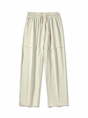 Men's Drawstring Loose Long Pants Casual Trousers