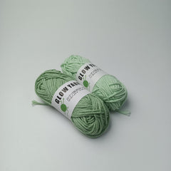 2-pack Glow In The Dark Yarn for Crocheting/Knitting 50g 45m