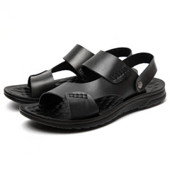 Men's Stitched Slip-On Slide Sandals - Assorted Colors