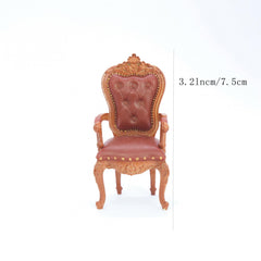 1:12 European Style Doll House Furniture Bedroom Living Room Decor