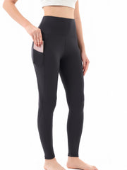 High Waist Yoga Pants with Pockets for Women