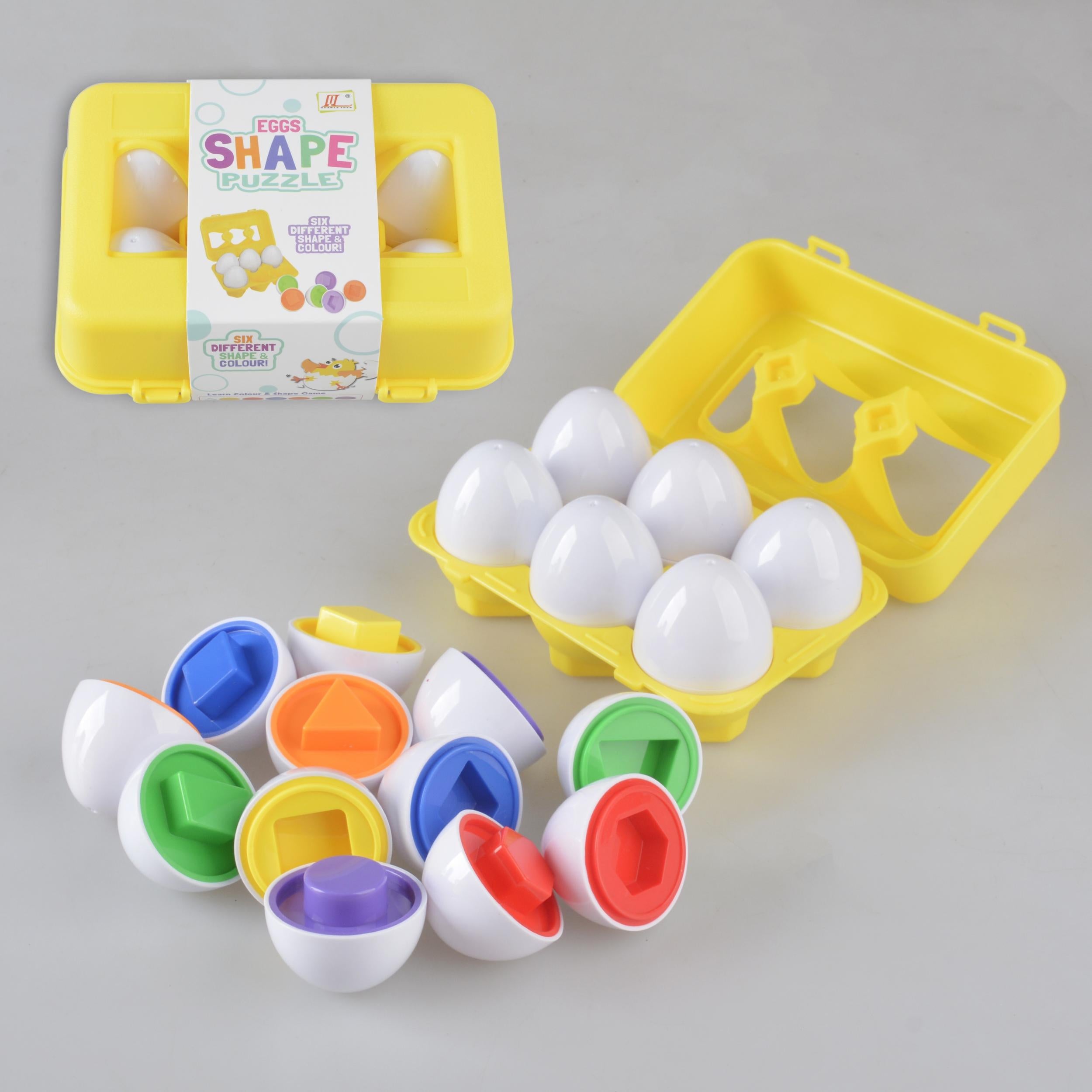 Smart Egg Children'S Folding Happy Egg Cognitive Puzzle Science Education Toy