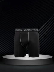 Men's Quick Drying Compression Boxer Shorts for Sports