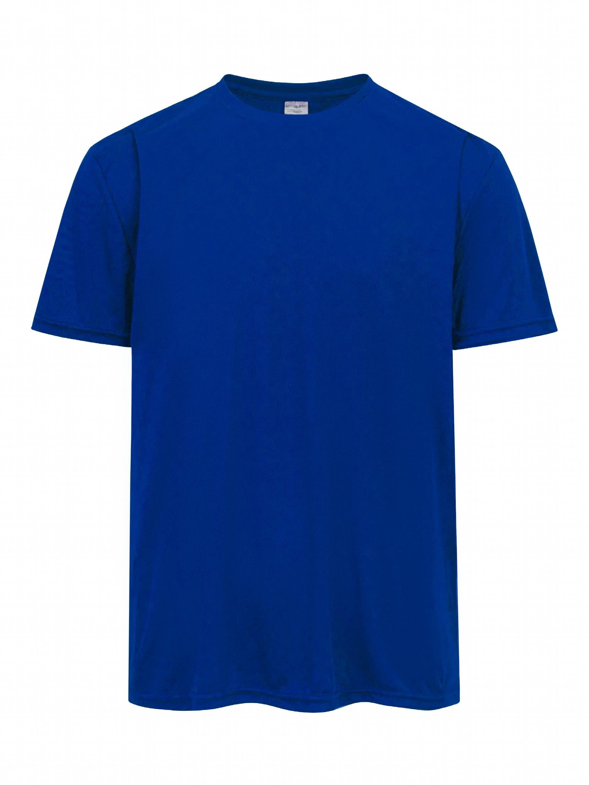 Men's Athletic Workout T-shirt Quick Dry Crew Neck Tee