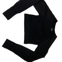 Seamless Long Sleeve Yoga Top Slim Fit T-shirt with Thumbhole
