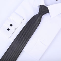 Dark Jacquard Neck Ties for Men and Women