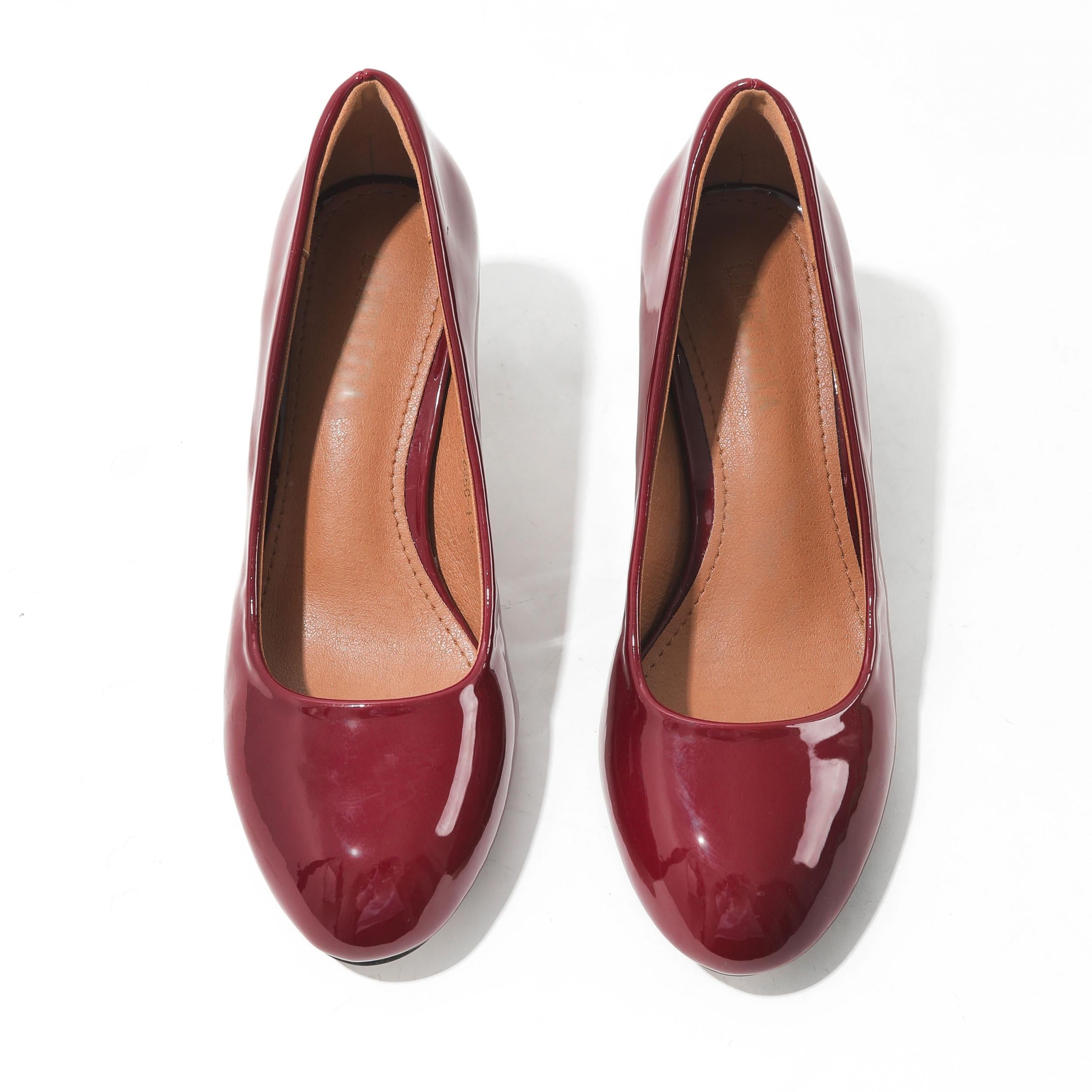 Women's Waterproof Stiletto Shoes Slip On Pumps