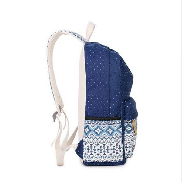 Canvas Printing Backpack Women School Bags for Teenage Girls