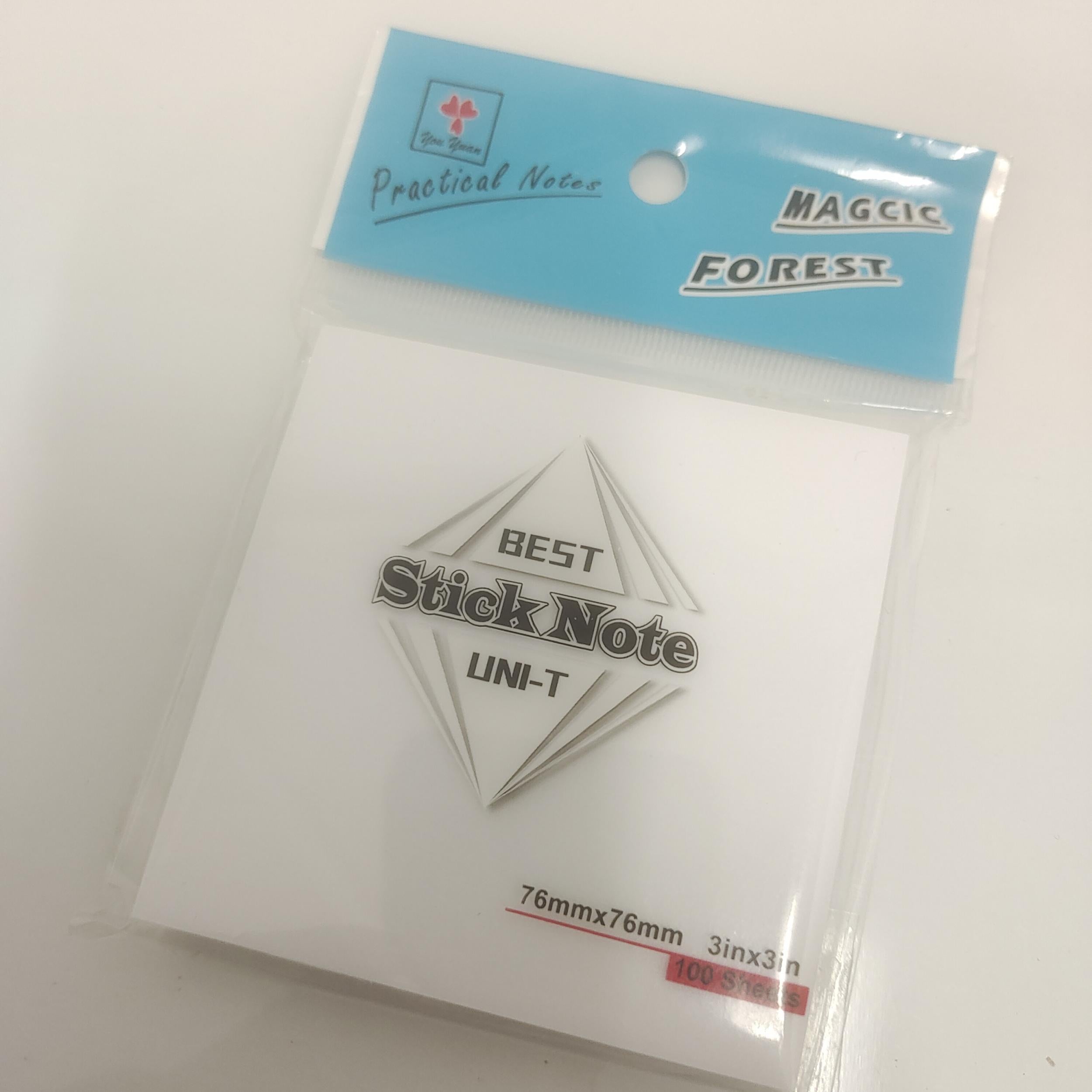 100 Colorful Sticky Notes Labels Memo Paper N Times Sticky Tear off Note Paper