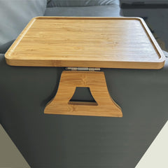 Arm Table Clip On Tray Sofa Table For Wide Couches Portable TV Table