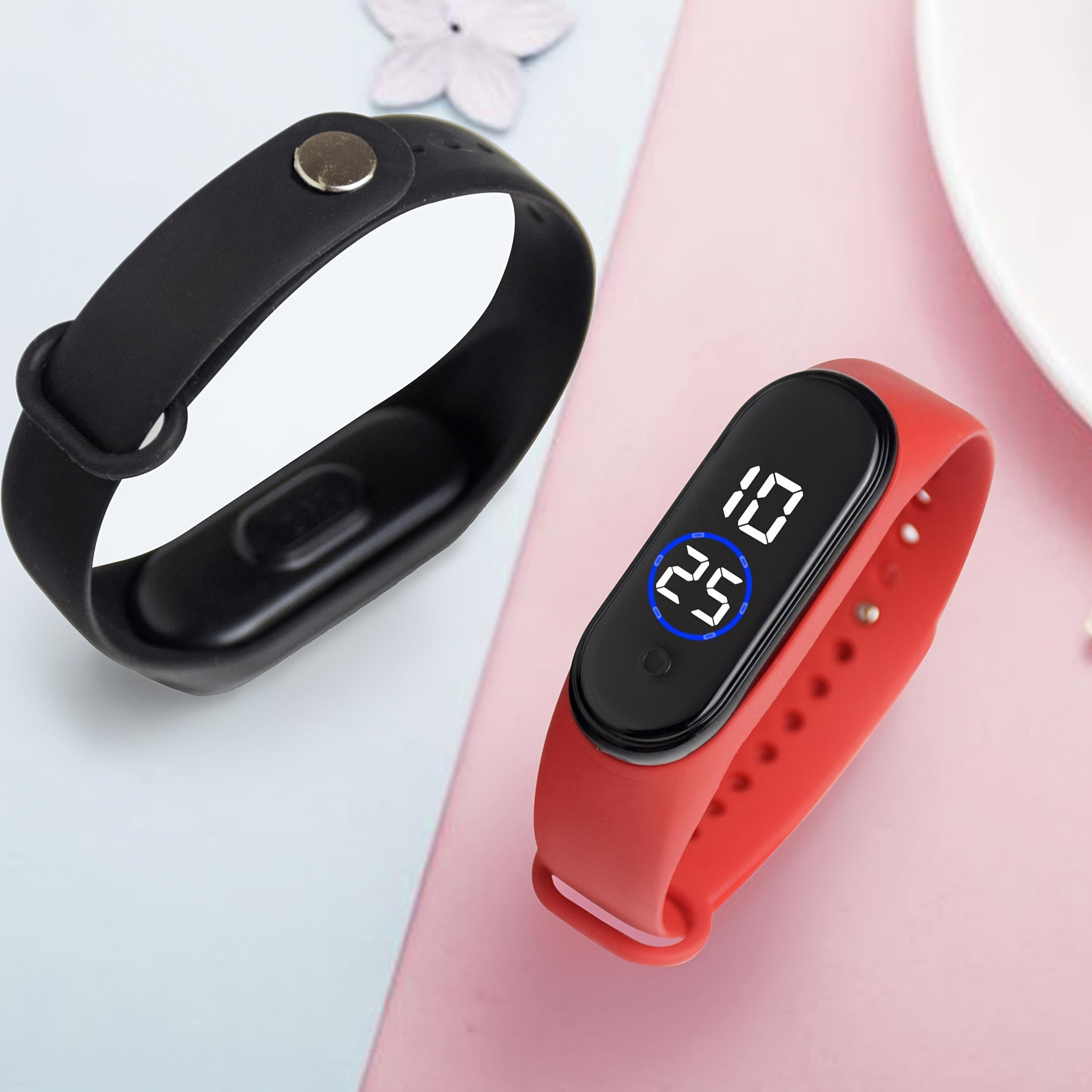 Digital LED Touch Bracelet Watch for Men Women Students Gift